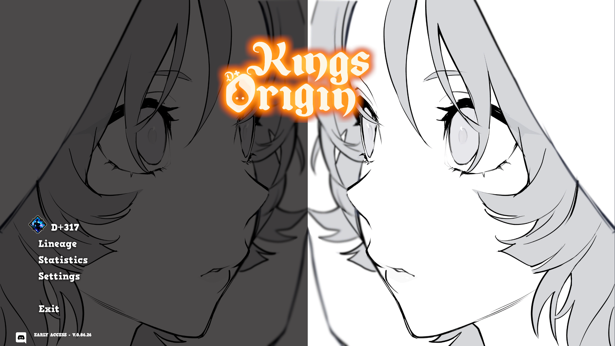Kings Origin main menu